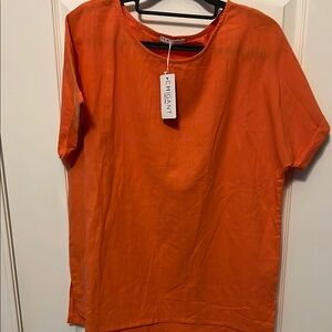Gant Vibrant Orange Top